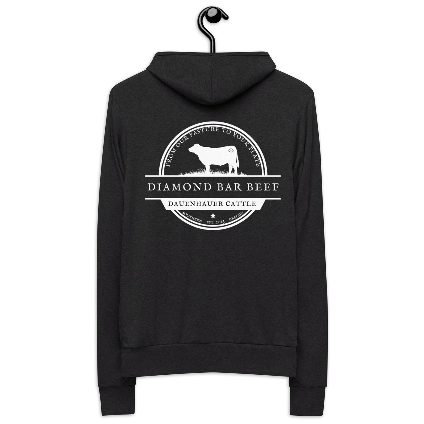 Diamond Bar Zip Hoodie